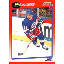 MacDermid Paul - 1991-92 Score Canadian Bilingual No.219
