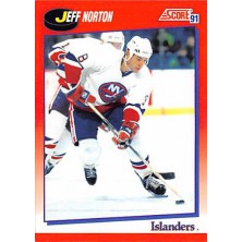 Norton Jeff - 1991-92 Score Canadian Bilingual No.222