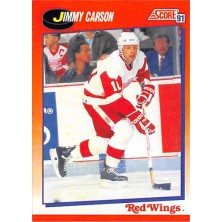 Carson Jimmy - 1991-92 Score Canadian Bilingual No.224