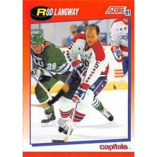 Langway Rod - 1991-92 Score Canadian Bilingual No.228