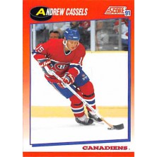 Cassels Andrew - 1991-92 Score Canadian Bilingual No.238