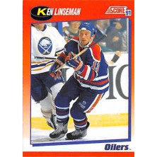 Linseman Ken - 1991-92 Score Canadian Bilingual No.239