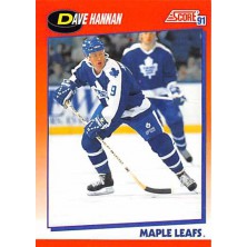 Hannan Dave - 1991-92 Score Canadian Bilingual No.241