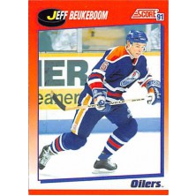 Beukeboom Jeff - 1991-92 Score Canadian Bilingual No.253
