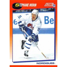Morin Stephane - 1991-92 Score Canadian Bilingual No.254
