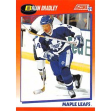 Bradley Brian - 1991-92 Score Canadian Bilingual No.255