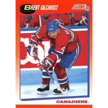Gilchrist Brent - 1991-92 Score Canadian Bilingual No.259