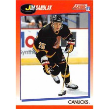 Sandlak Jim - 1991-92 Score Canadian Bilingual No.260