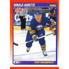 Audette Donald - 1991-92 Score Canadian Bilingual No.279