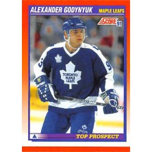 Godynyuk Alexander - 1991-92 Score Canadian Bilingual No.281