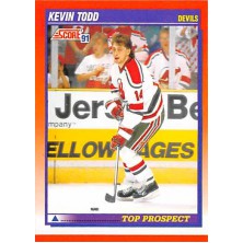 Todd Kevin - 1991-92 Score Canadian Bilingual No.287