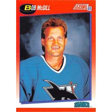 McGill Bob - 1991-92 Score Canadian Bilingual No.327