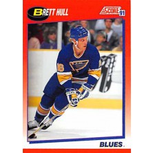 Hull Brett - 1991-92 Score Canadian Bilingual No.1