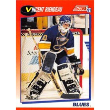 Riendeau Vincent - 1991-92 Score Canadian Bilingual No.23