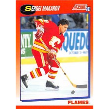 Makarov Sergei - 1991-92 Score Canadian Bilingual No.51