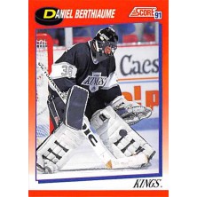Berthiaume Daniel - 1991-92 Score Canadian Bilingual No.132