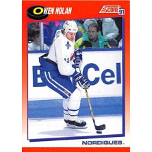 Nolan Owen - 1991-92 Score Canadian Bilingual No.143