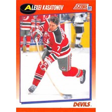 Kasatonov Alexei - 1991-92 Score Canadian Bilingual No.194