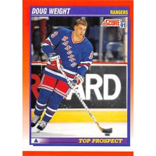 Weight Doug - 1991-92 Score Canadian Bilingual No.286