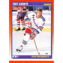Amonte Tony - 1991-92 Score Canadian Bilingual No.288