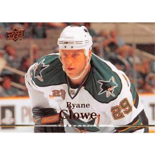 Clowe Ryane - 2007-08 Upper Deck No.328