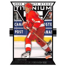 Lidstrom Nicklas - 2002-03 Titanium Retail No.38