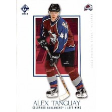 Tanguay Alex - 2002-03 Private Stock Reserve Blue No.28