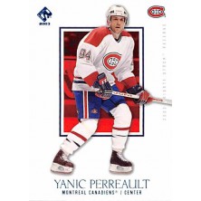 Perreault Yanic - 2002-03 Private Stock Reserve Blue No.54