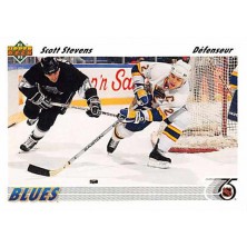 Stevens Scott - 1991-92 Upper Deck French No.132