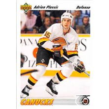 Plavsic Adrien - 1991-92 Upper Deck No.424