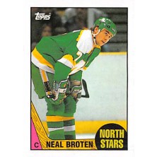 Broten Neal - 1987-88 Topps No.11