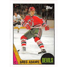 Adams Greg - 1987-88 Topps No.135