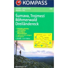 Šumava, Trojmezí - Kompass 2081