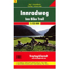 Cyklomapa Innradweg - Freytag & Berndt WK2