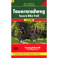 Cyklomapa Tauernradweg - Freytag & Berndt RK5