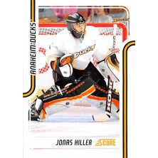 Hiller Jonas - 2011-12 Score No.49