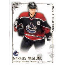Naslund Markus - 2003-04 Pacific Main Attractions No.15
