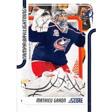 Garon Mathieu - 2011-12 Score No.426