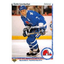 Leschyshyn Curtis - 1990-91 Upper Deck No.295