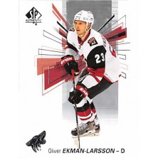 Ekman-Larsson Oliver - 2016-17 SP Authentic No.41