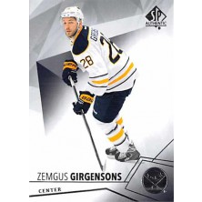 Girgensons Zemgus - 2015-16 SP Authentic No.14