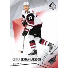 Ekman-Larsson Oliver - 2015-16 SP Authentic No.45