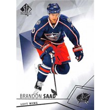 Saad Brandon - 2015-16 SP Authentic No.79