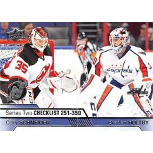 Holtby Braden, Schneider Cory - 2016-17 Upper Deck No.449