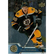 Pastrňák David - 2016-17 Upper Deck Silver Foil No.16