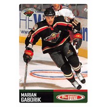 Gáborík Marián - 2002-03 Topps Total Team Checklists No.TTC15