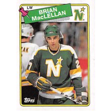 MacLellan Brian - 1988-89 Topps No.193