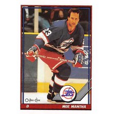 Mantha Moe - 1991-92 O-Pee-Chee No.477