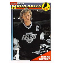Gretzky Wayne - 1991-92 O-Pee-Chee No.524