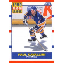 Cavallini Paul - 1990-91 Score American No.349